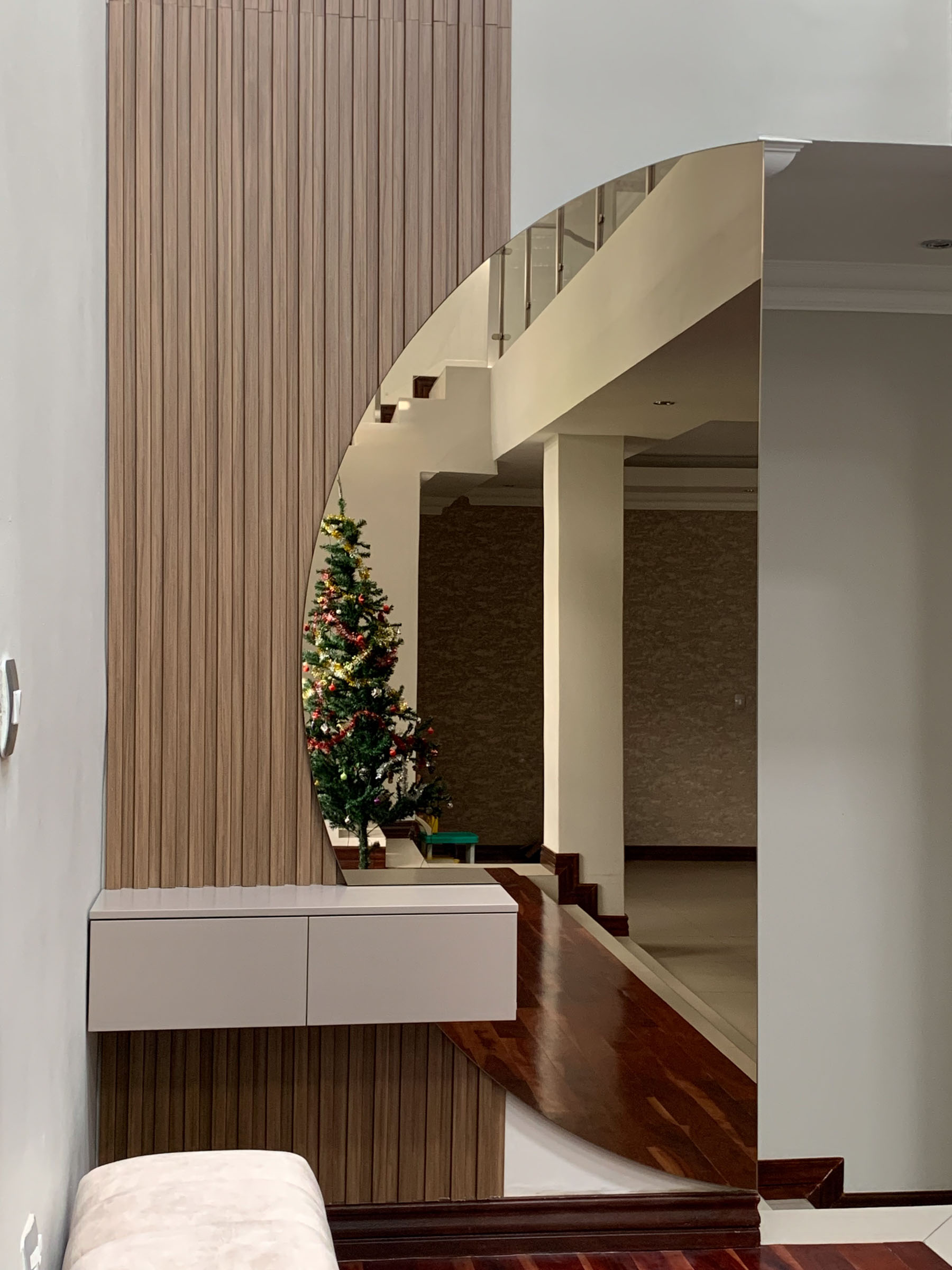 Fluted Feature Wall & Console